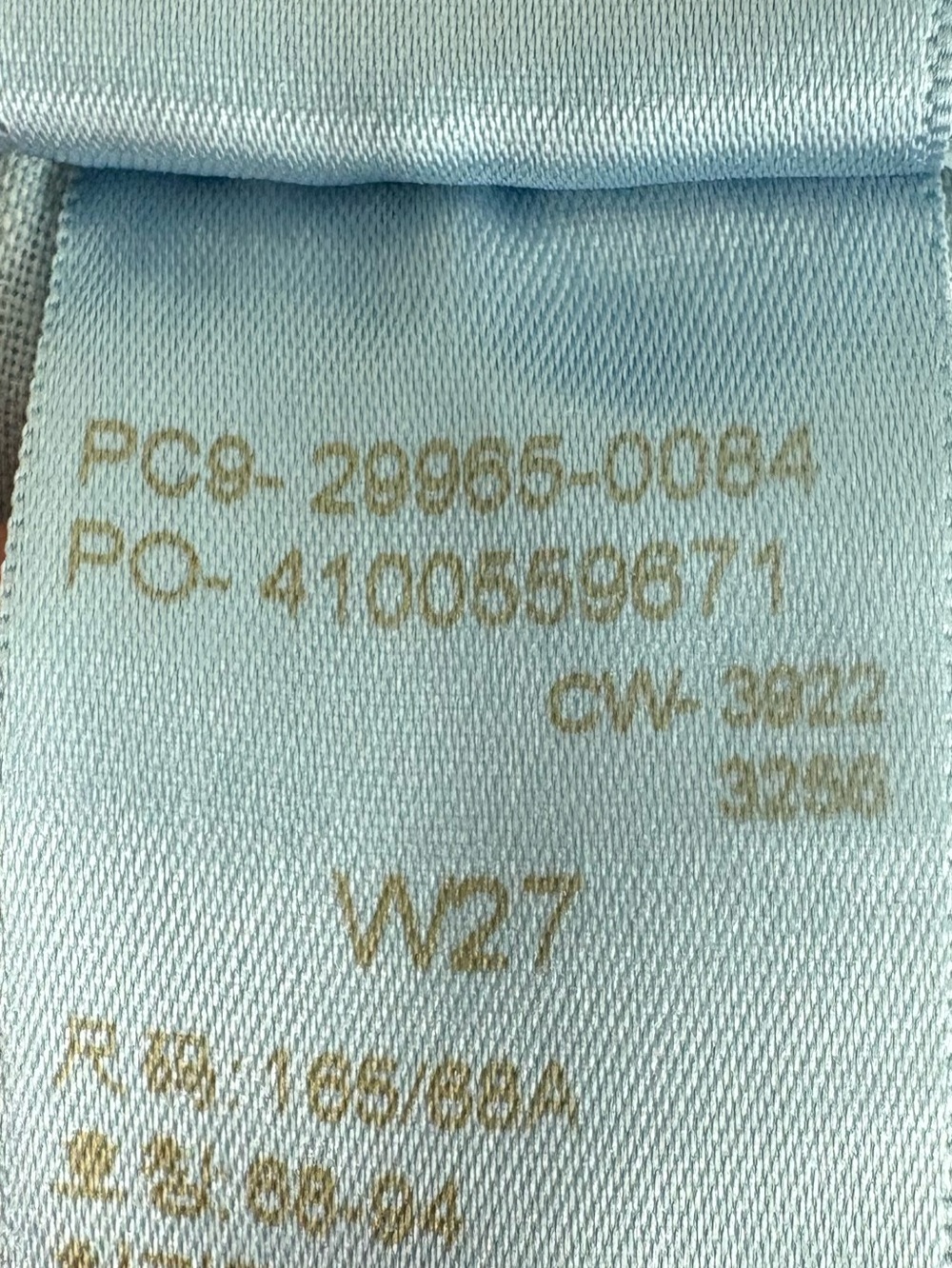 Levi's Light Wash Roll-Cuff Denim Shorts - Pale Blue Size 27 - Picture 4 of 5